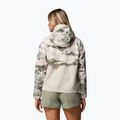 Giacca antivento da donna Columbia Spire Valley Printed Windbreaker safari fieldaze print/dark stone 3