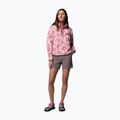 Felpa in pile da donna Columbia Helvetia II Printed Cropped Half Snap rosette/sprayflower 2