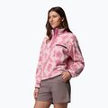 Felpa in pile da donna Columbia Helvetia II Printed Cropped Half Snap rosette/sprayflower 4
