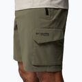 Pantaloncini da trekking da uomo Columbia Silver Ridge Elite stone green 8