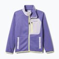Felpa in pile per bambini Columbia Fast Trek V Full Zip stormwatch/lavender pearl