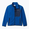 Felpa in pile per bambini Columbia Fast Trek V Full Zip mountain blue/collegiate navy