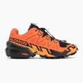 Scarpe da corsa Salomon Speedcross 6 da uomo, rosse/nere/turchese 2