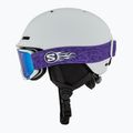 Casco da sci per bambini Salomon Player Combo ice flow/ice flow + Maschera da sci XV Jr mid blue 3
