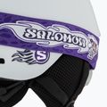 Casco da sci per bambini Salomon Player Combo ice flow/ice flow + Maschera da sci XV Jr mid blue 7