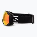 Maschera da sci per bambini Salomon Radium black/mi mid red 4