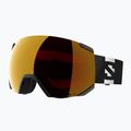 Maschera da sci per bambini Salomon Radium black/mi mid red 5
