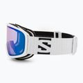 Maschera da sci Salomon Aksium 2.0 Photo white/photo mi blue 4