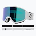Maschera da sci Salomon Aksium 2.0 white/ml mid blue 5