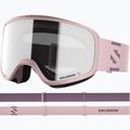 Maschera da sci Salomon Aksium 2.0 S2 heavenly pink/ml super white 2