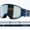 Maschera da sci Salomon Aksium 2.0 S S1 dress blue/ml light blue 2