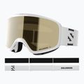 Maschera da sci junior Salomon Lumi Acces Jr white/flash gold 9