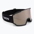 Maschera da sci Salomon S/View 3 Access black/flash toric orange