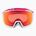 Maschera da sci Salomon S/View 3 white/ml mid red 2
