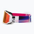 Maschera da sci Salomon S/View 3 white/ml mid red 4