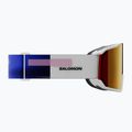 Maschera da sci Salomon S/View 3 white/ml mid red 3