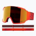 Maschera da sci Salomon S/View 3 cherry tomato/ml mid red 5
