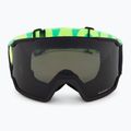 Maschera da sci Salomon S/View 3 black yellow/ml black 2