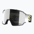 Maschera da sci Salomon S/View 3 black pixels/ml super white