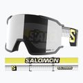 Maschera da sci Salomon S/View 3 black pixels/ml super white 5