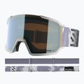 Maschera da sci Salomon S/View 3 ice flow/ml light blue 5