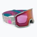 Maschera da sci Salomon S/View 3 iceberg green/ml ruby