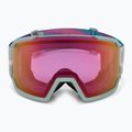 Maschera da sci Salomon S/View 3 iceberg green/ml ruby 2