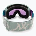 Maschera da sci Salomon S/View 3 iceberg green/ml ruby 3
