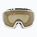 Maschera da sci Salomon S/View 3 Access white/flash gold 2