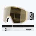 Maschera da sci Salomon S/View 3 Access white/flash gold 5