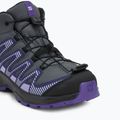 Salomon XA Pro V8 MID WP scarpe da trekking per bambini turbolenza / nero / liberty 7