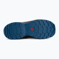 Scarpe da trekking per bambini Salomon XA Pro V8 Winter Waterproof turbolenza / nero / blu scuro 4