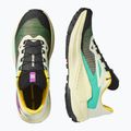 Scarpe da corsa da uomo Salomon Genesis giallo trasparente/nero/willowherb 8