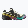 Scarpe da corsa da uomo Salomon Speedcross 6 GTX giallo trasparente/nero/cascata 8
