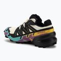 Scarpe da corsa da donna Salomon Speedcross 6 GTX giallo trasparente/nero/cascata 3