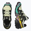 Scarpe da corsa da donna Salomon Speedcross 6 GTX giallo trasparente/nero/cascata 12