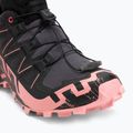 Scarpe da corsa da donna Salomon Speedcross 6 GTX nine iron/nero/rosa flamingo 7