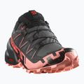 Scarpe da corsa da donna Salomon Speedcross 6 GTX nine iron/nero/rosa flamingo 8