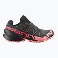 Scarpe da corsa da donna Salomon Speedcross 6 GTX nine iron/nero/rosa flamingo 9