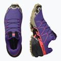 Scarpe da corsa da donna Salomon Speedcross 6 liberty/nero/fiamma neon 8