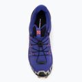 Scarpe da corsa da donna Salomon Speedcross 6 liberty/nero/fiamma neon 5