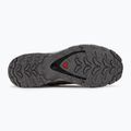 Scarpe da corsa da donna Salomon XA PRO 3D V9 GTX nero/verde patina/viola grigio 4