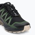 Scarpe da corsa da uomo Salomon Speedcross Peak nero/foresta nera/giorno piovoso 7