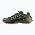 Scarpe da corsa da uomo Salomon Speedcross Peak nero/foresta nera/giorno piovoso 3