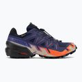 Scarpe da corsa da uomo Salomon Speedcross 6 GTX maritime blue/black/cherry tomato 2