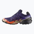 Scarpe da corsa da uomo Salomon Speedcross 6 GTX maritime blue/black/cherry tomato 3