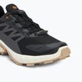 Scarpe da corsa da uomo Salomon Supercross 4 nero / vanilla ice / white pepper 7