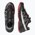 Scarpe da corsa uomo Salomon Speedcross Peak GTX black/castlerock/cherry tomato 8