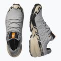 Scarpe da corsa da uomo Salomon Speedcross 6 GTX gull/white pepper/black 6