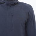 Felpa da uomo Salomon Essential Lightwarm Hoodie blue nights trekking 4